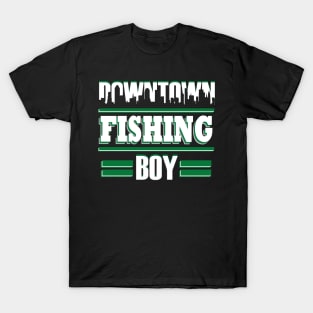 Fishing Fishing Nature Gift Boys Saying T-Shirt